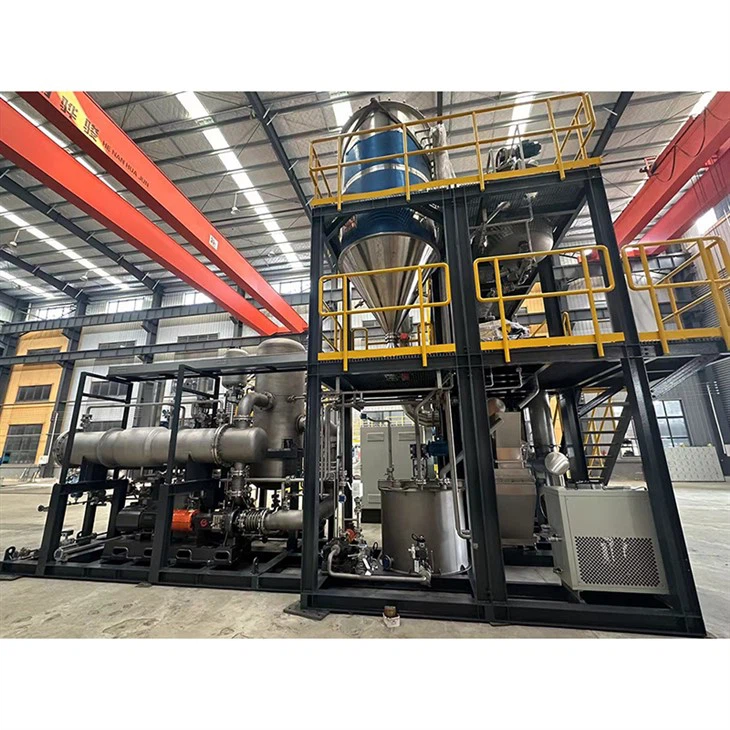 Evaporator feadánacha MVR